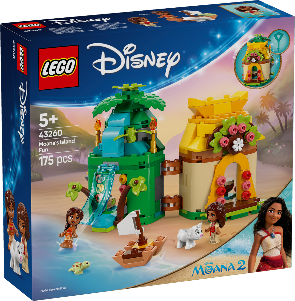 LEGO Disney 43260 Vaianos linksmybės saloje