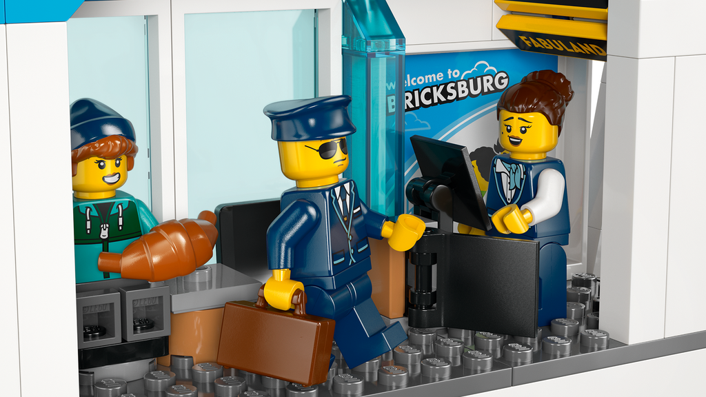 LEGO City 60502 Oro uostas su lėktuvu