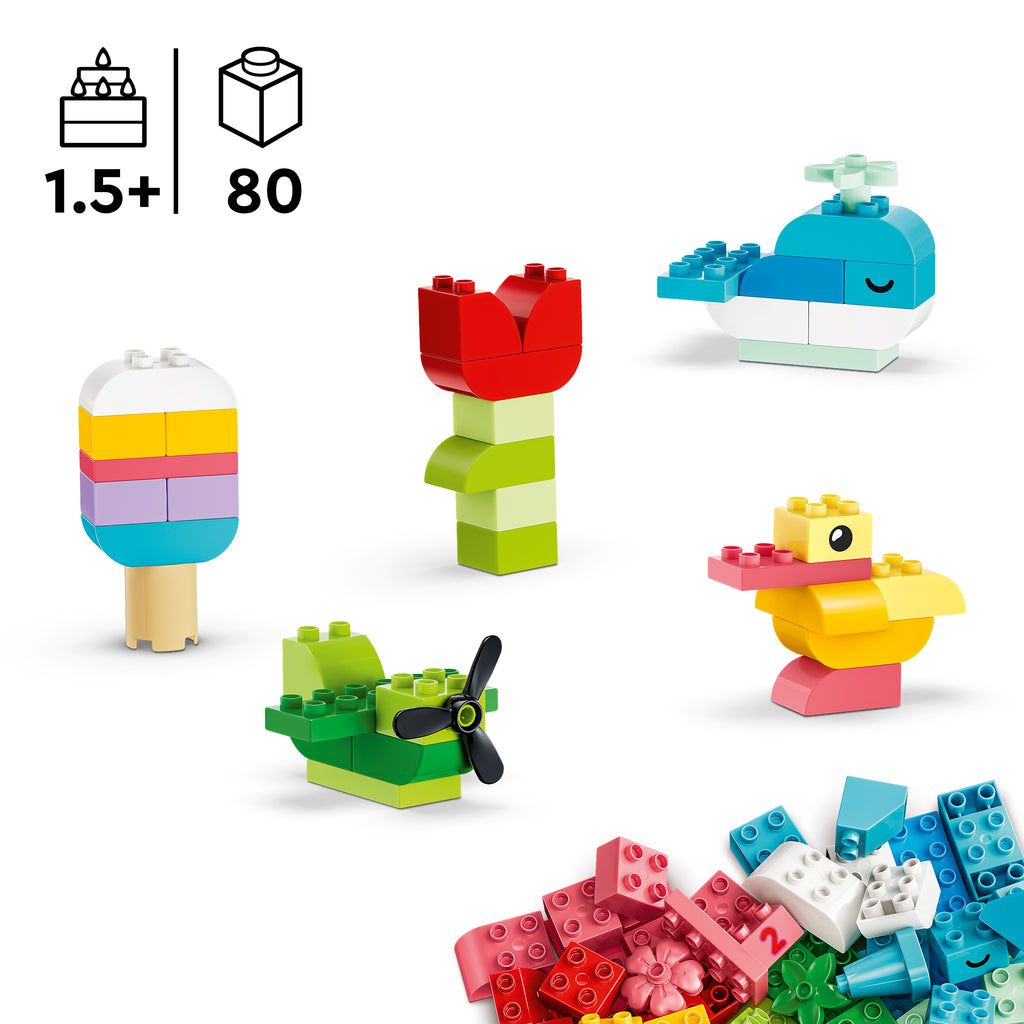 LEGO DUPLO 10479 Klasikinė spalvinga kūrybinė dėžė
