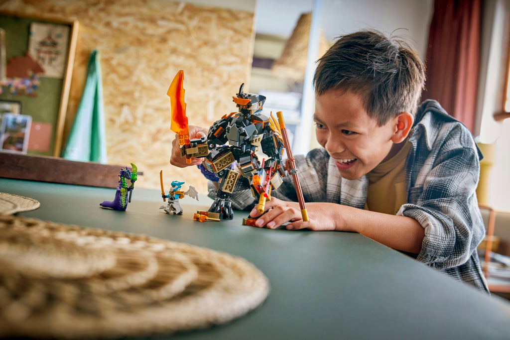 LEGO NINJAGO 71854 Cole misijos robotas ir drakonas Zane