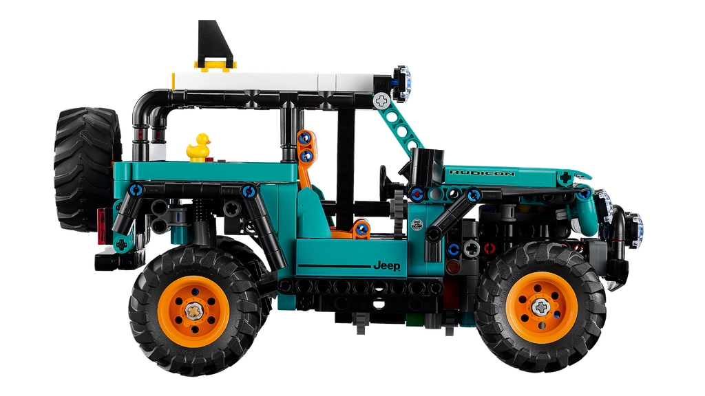 LEGO Technic 42227 Jeep Wrangler Rubicon visureigis