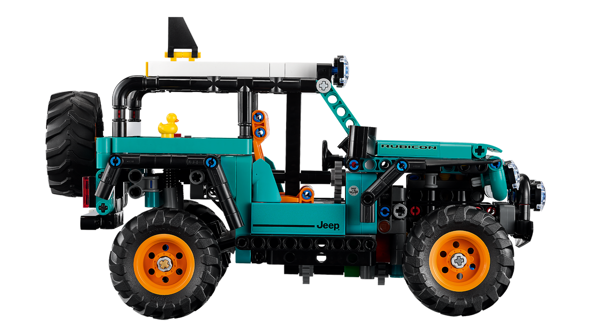 LEGO Technic 42227 Jeep Wrangler Rubicon visureigis