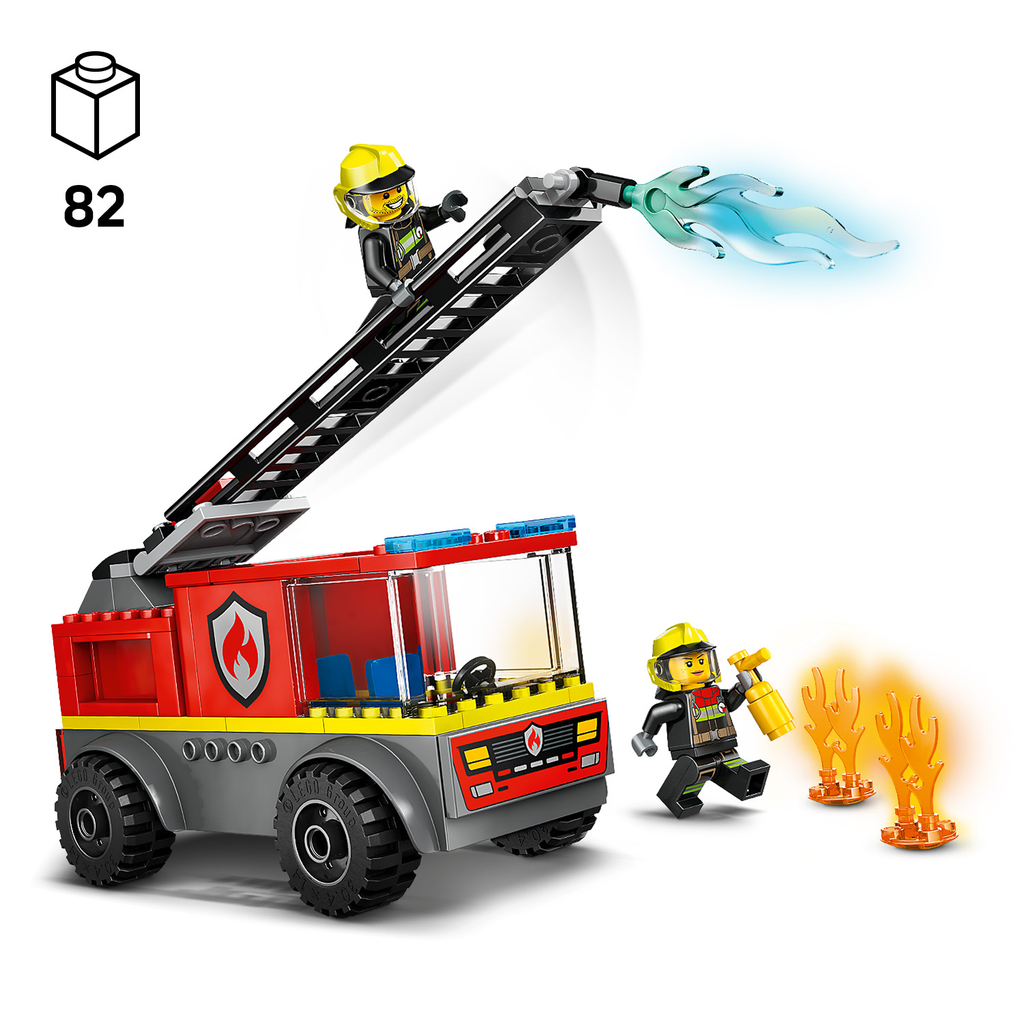 LEGO City 60463 Gaisrinė mašina su kopėčiomis
