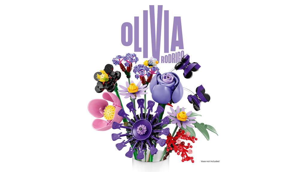 LEGO Botanicals 11507 Olivia Rodrigo gėlių puokštė