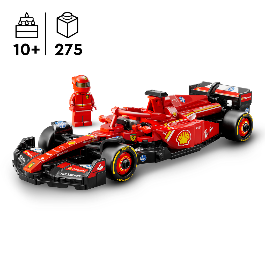 LEGO Speed Champions 77242 Ferrari SF-24 F1 bolidas