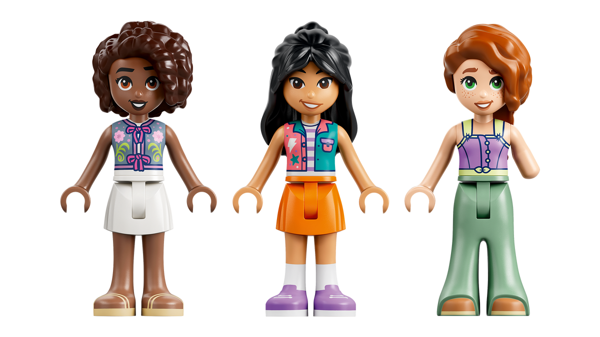 LEGO Friends 42702 Besisukančių gėlių ir fėjų puodelių karuselė
