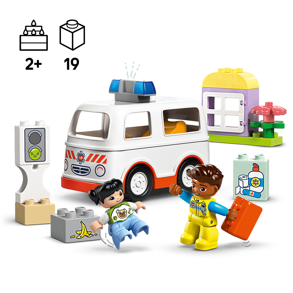 LEGO DUPLO 10447 Greitoji pagalba ir vairuotojas