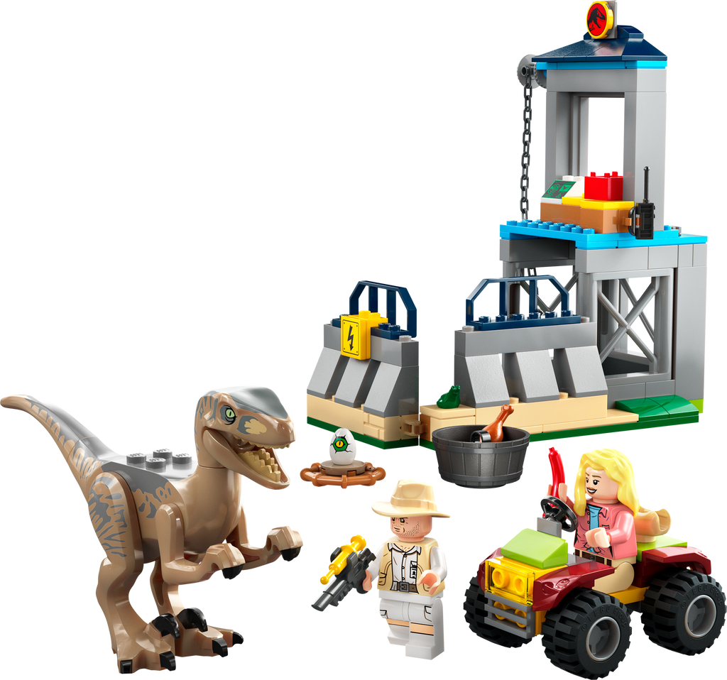 LEGO Jurassic World 76957 Velociraptoriaus pabėgimas
