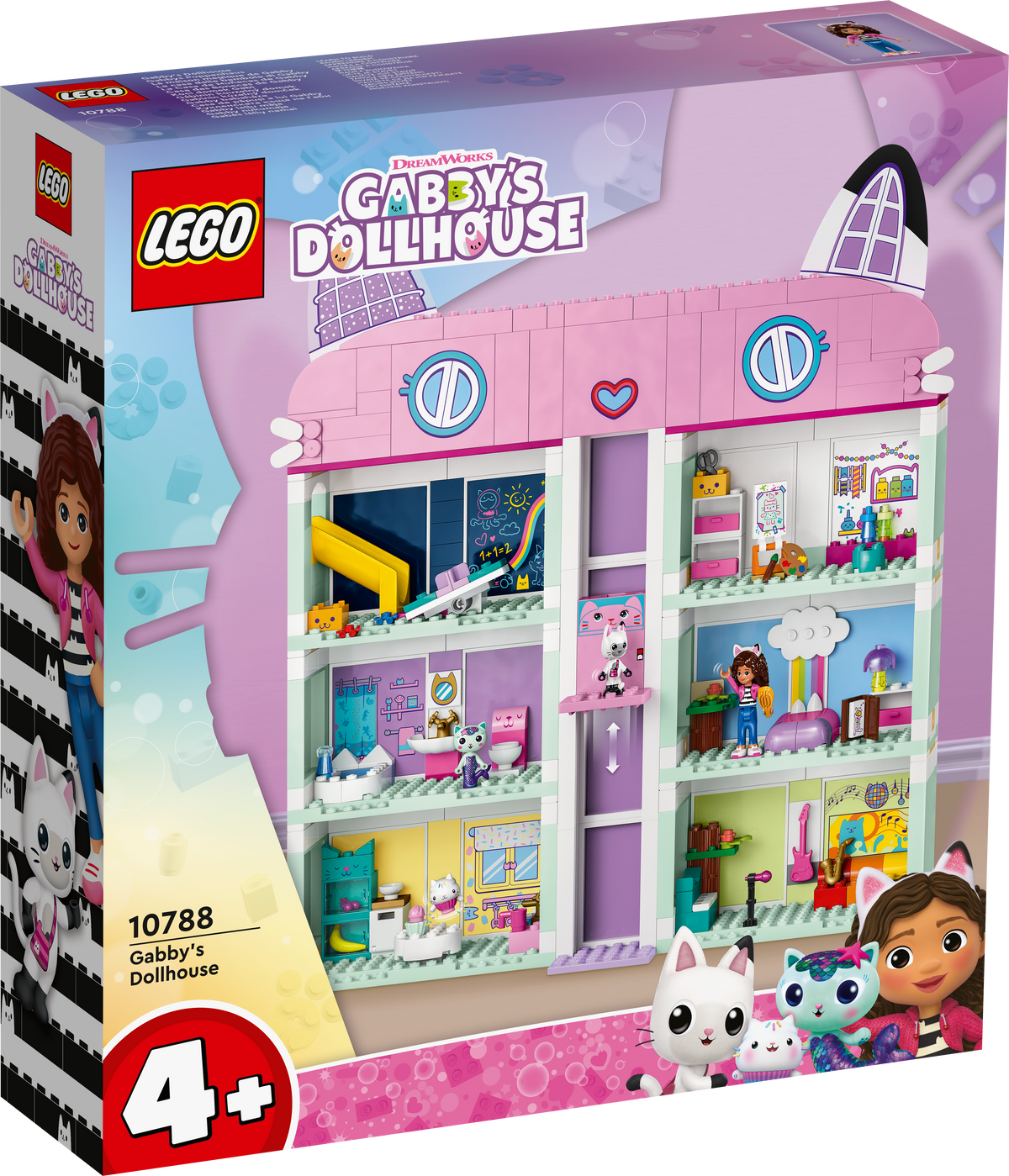 LEGO Gabby's Dollhouse 10788 Gabės lėlių namelis