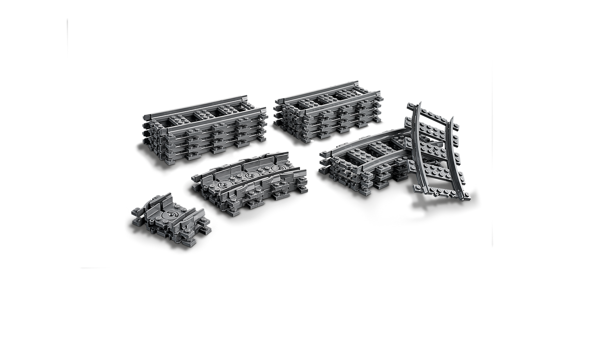 LEGO City 60205 Traukinio bėgiai