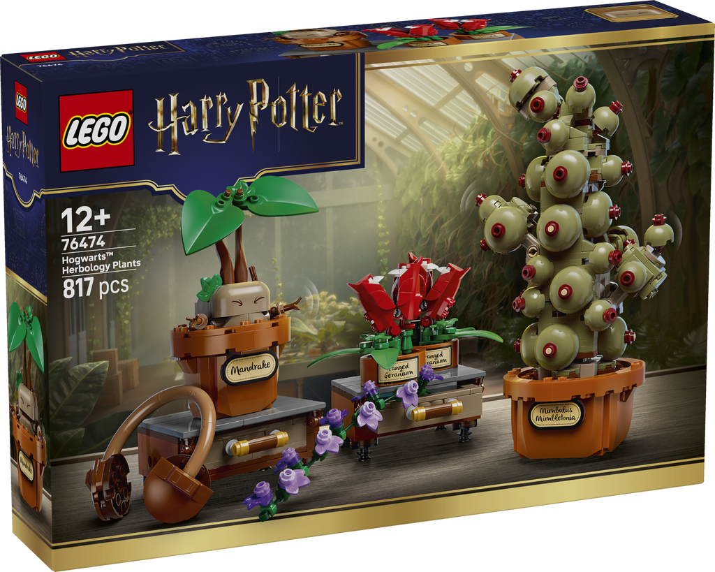 LEGO Harry Potter 76474 Hogvartso herbologijos augalai