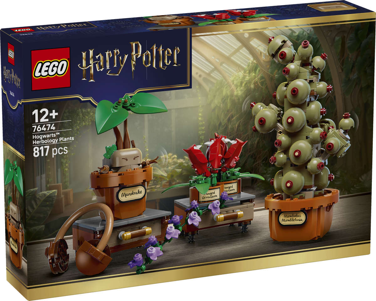 LEGO Harry Potter 76474 Hogvartso herbologijos augalai