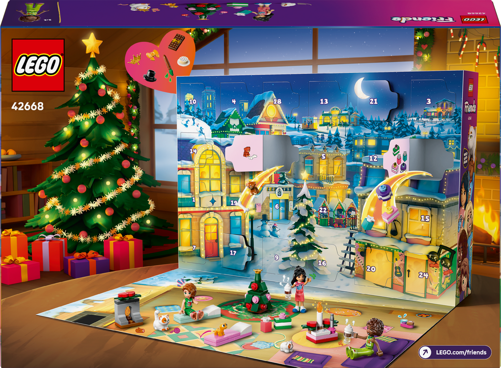 LEGO Friends 42668 Advento kalendorius 2025