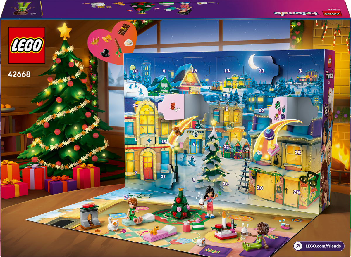 LEGO Friends 42668 Advento kalendorius 2025