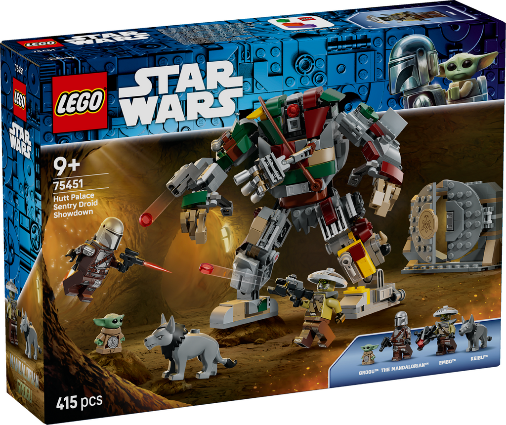 LEGO Star Wars 75451 Kova su sargybos droidu prie Hatų rūmų