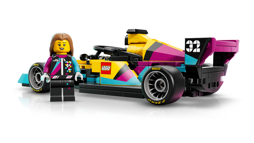 LEGO Speed Champions 77258 F1 ACADEMY LEGO lenktyninis bolidas