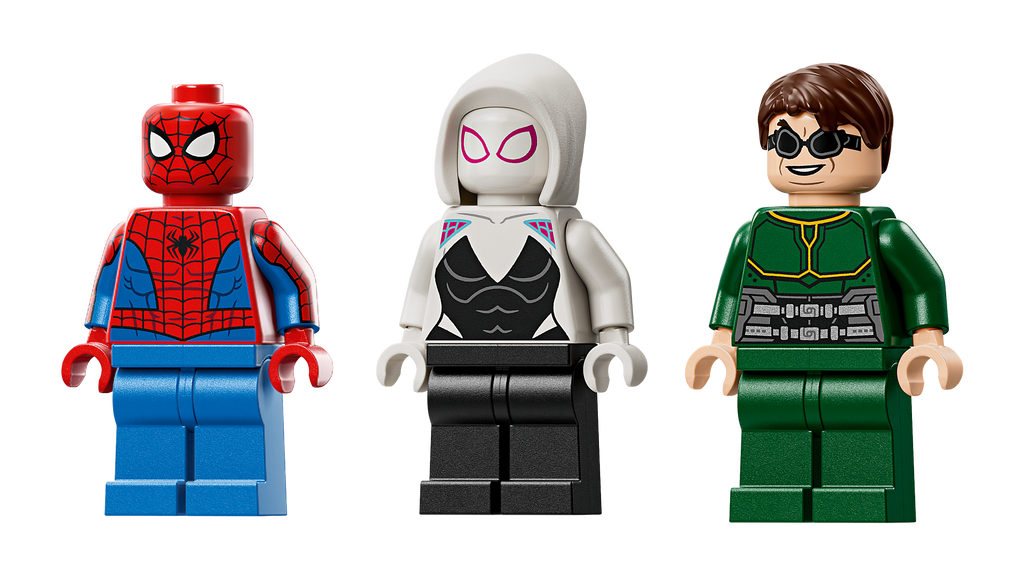 LEGO Marvel 76338 Robotų mūšis: Žmogus-voras prieš daktarą Aštuonkojį