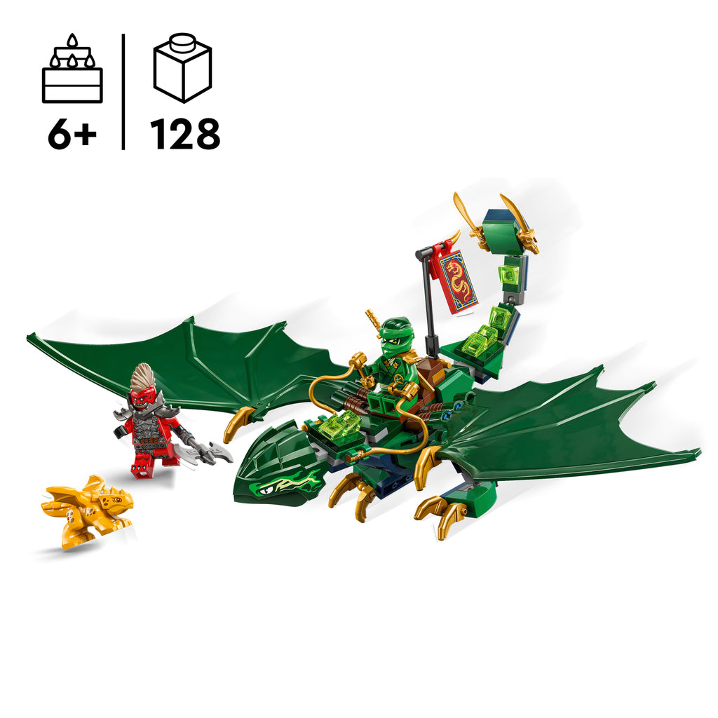 LEGO NINJAGO 71829 Lloydo žaliasis miško drakonas