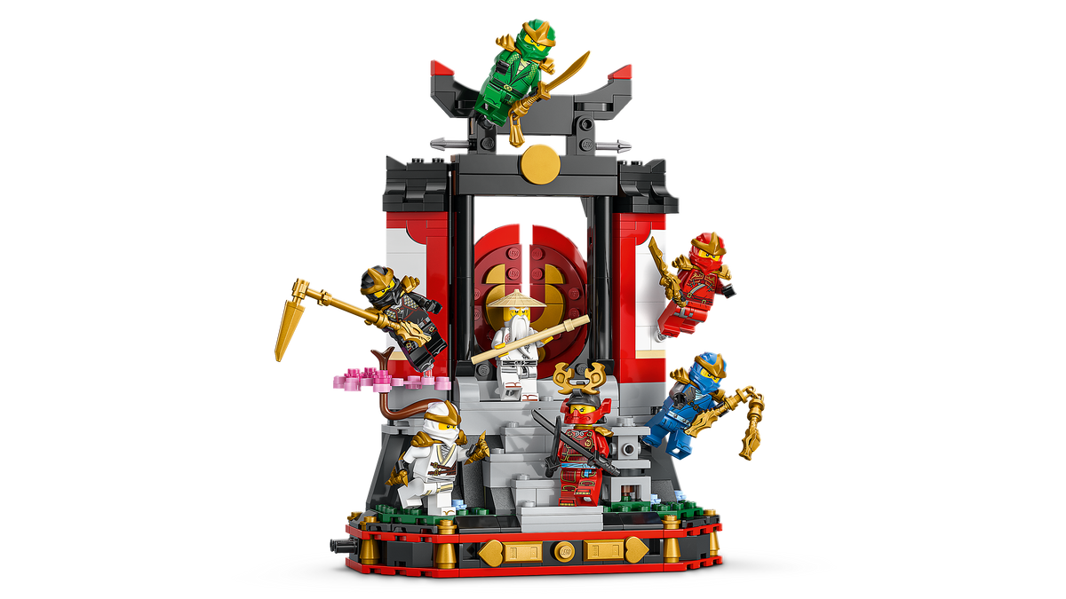 LEGO NINJAGO 71866 Nindzių personažų stendas – 15-mečio leidimas