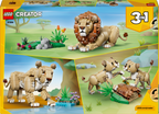 LEGO Creator 31386 Laukiniai gyvūnai: didingas liūtas