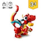 LEGO Creator 31145 Raudonasis drakonas
