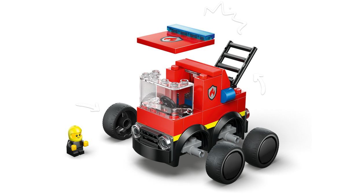 LEGO City 60482 Gaisrinė mašina