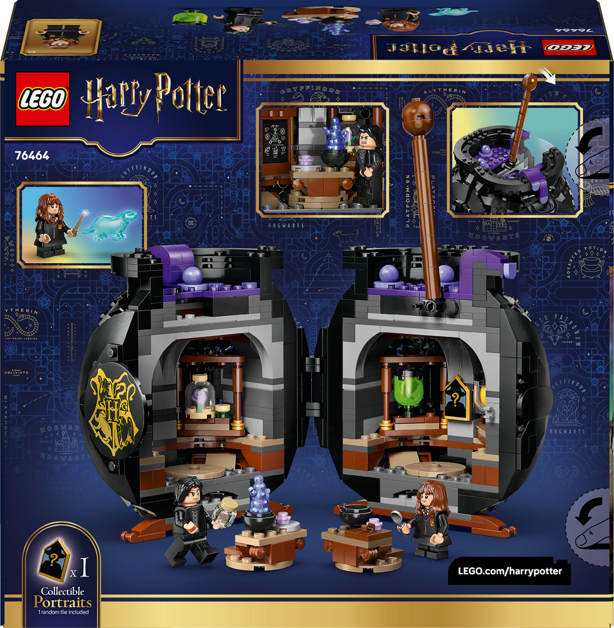 LEGO Harry Potter 76464 Katilas: slaptoji eliksyrų klasė