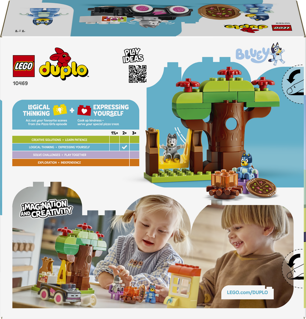 LEGO DUPLO 10469 Bluey picos mergaitės su Muffin ir Bluey