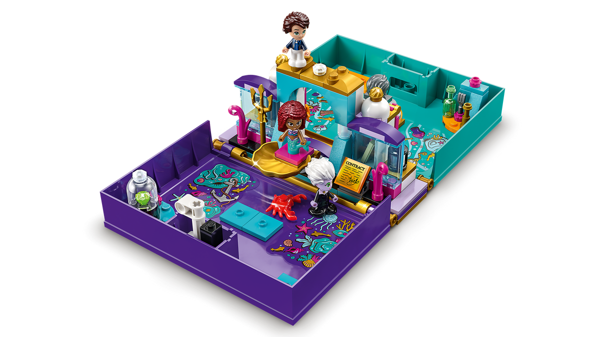 LEGO Disney 43213 „Undinėlės“ pasakų knyga