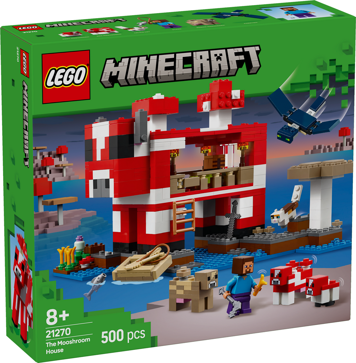 LEGO Minecraft 21270 Mušrūmų namas