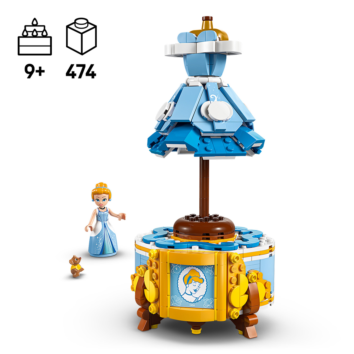 LEGO Disney 43266 Pelenės suknelė