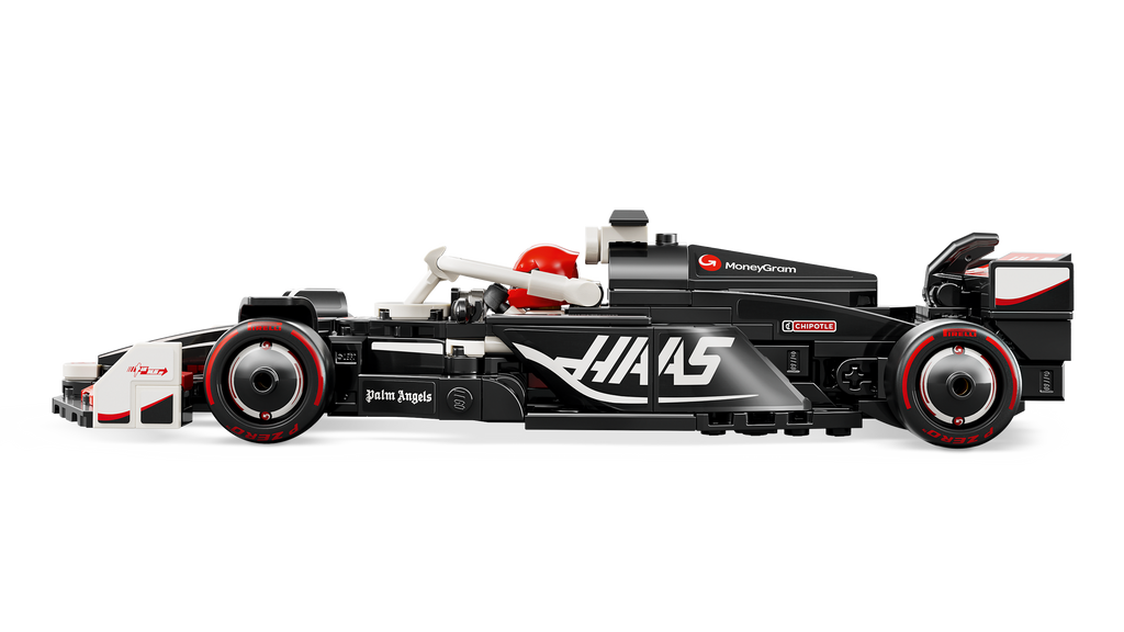 LEGO Speed Champions 77250 MoneyGram Haas F1 Team VF-24 bolidas