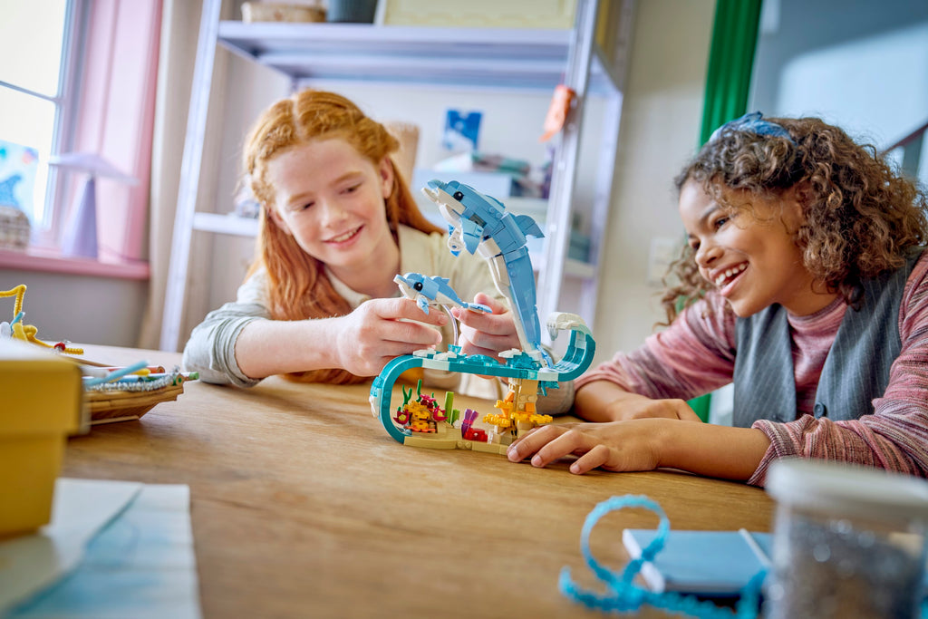 LEGO Creator 31385 Jūros gyvūnai: gražuoliai delfinai