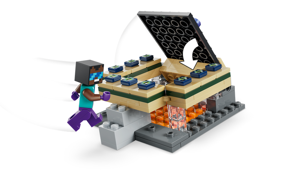 LEGO Minecraft 21584 Kelionė pro Pragaro ir Pabaigos portalus