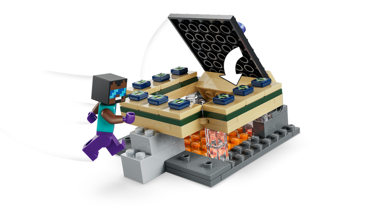 LEGO Minecraft 21584 Kelionė pro Pragaro ir Pabaigos portalus
