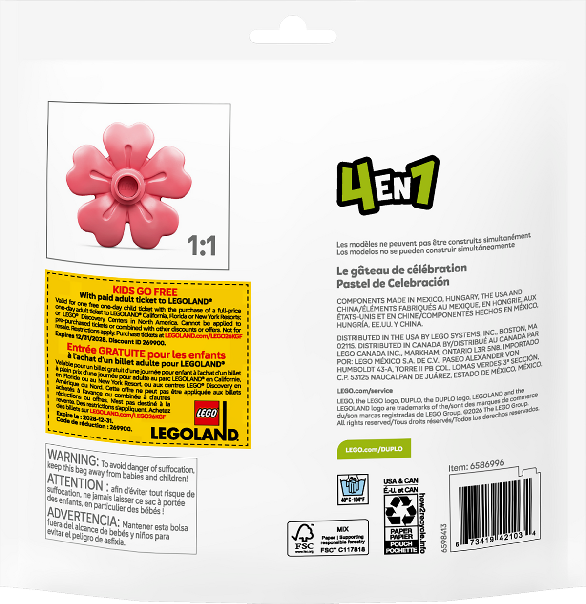 LEGO DUPLO 30712 Šventinis tortas