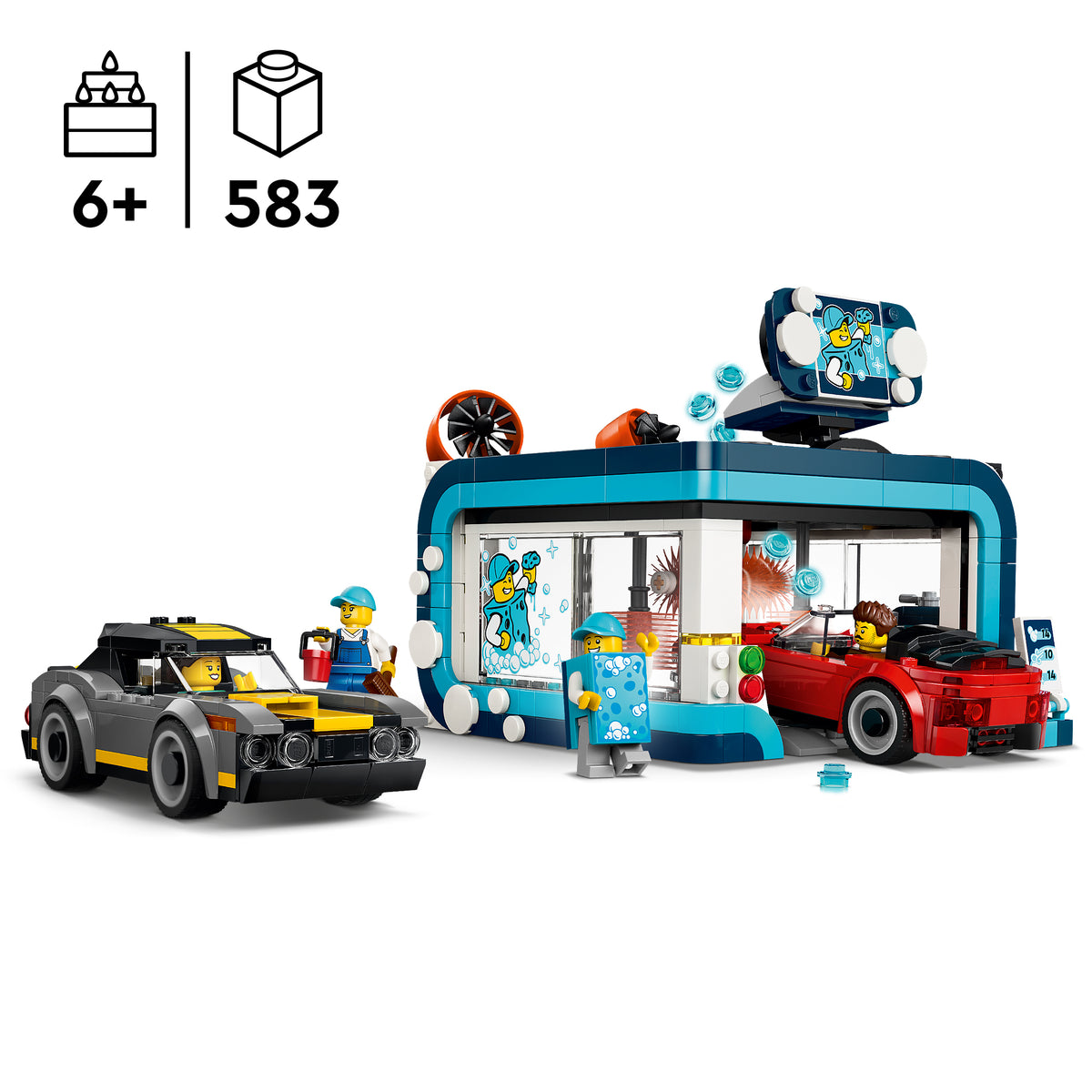 LEGO City 60497 Automobilių plovykla