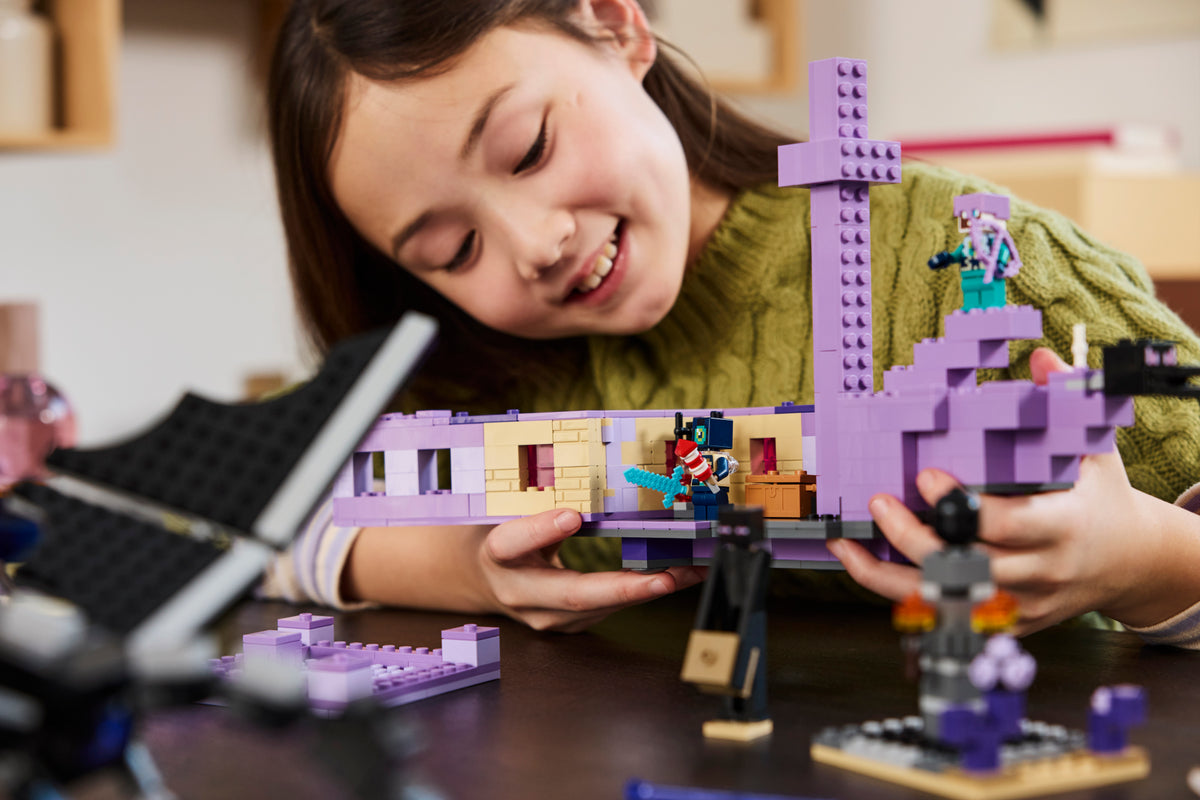LEGO Minecraft 21264 Enderio drakonas ir Pabaigos laivas