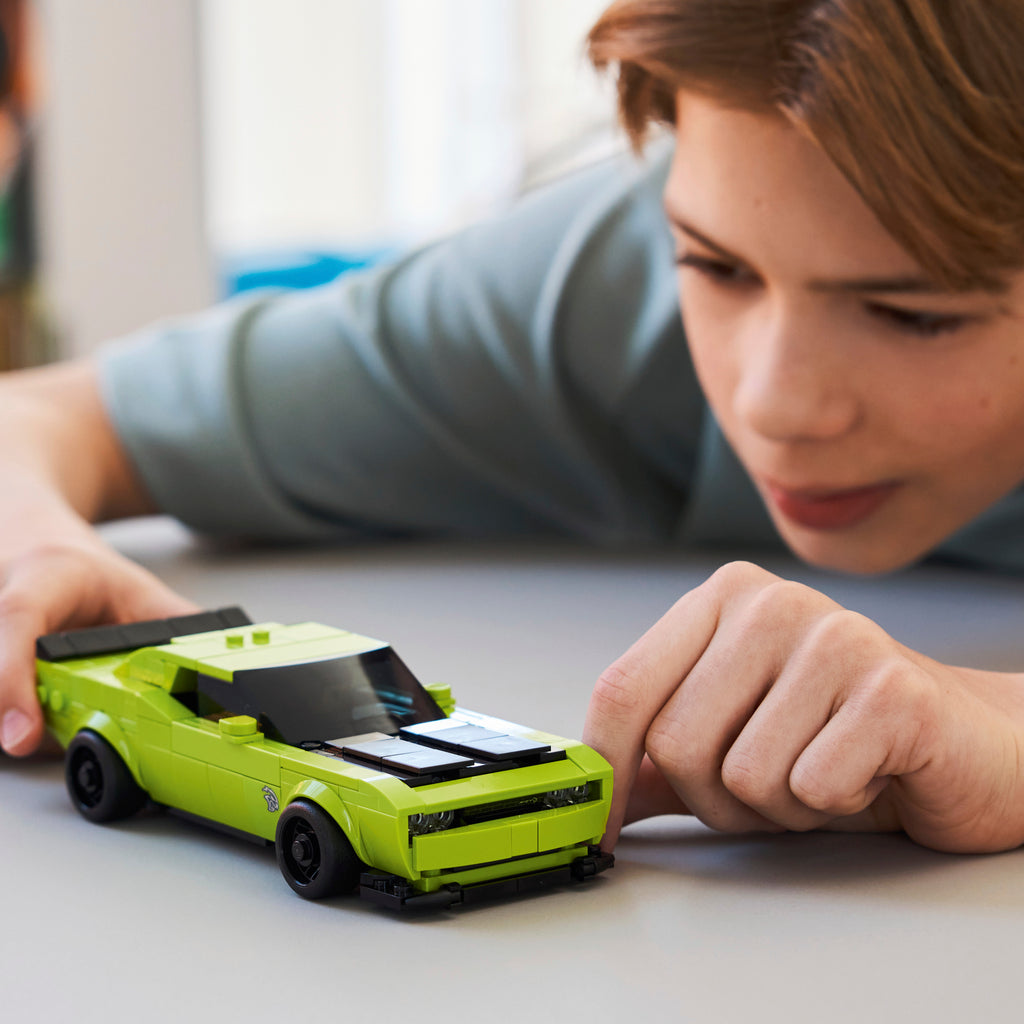 LEGO Speed Champions 77237 Dodge Challenger SRT Hellcat sportinis automobilis