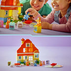 LEGO DUPLO 10459 Blujės šeimos namas su atminties žaidimu