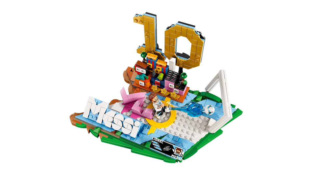 LEGO Editions 43011 Lionel Messi – futbolo akimirkos