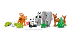 LEGO DUPLO 10446 Laukinių gyvūnų šeimos 3 viename