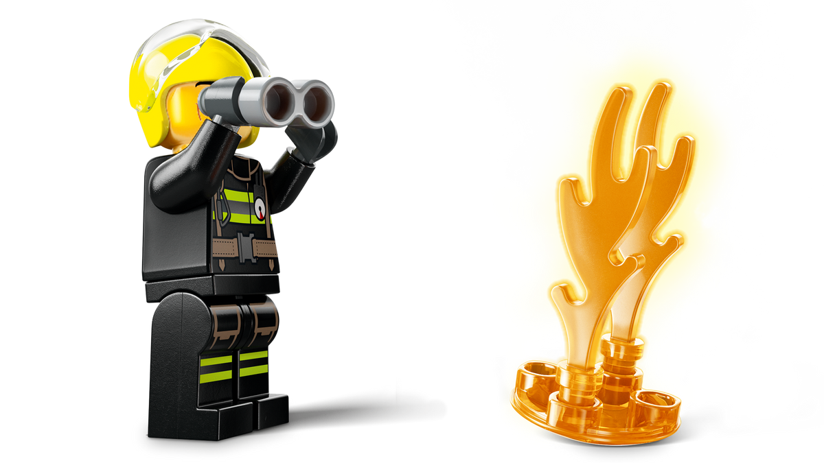 LEGO City 60411 Gaisrinis gelbėjimo sraigtasparnis