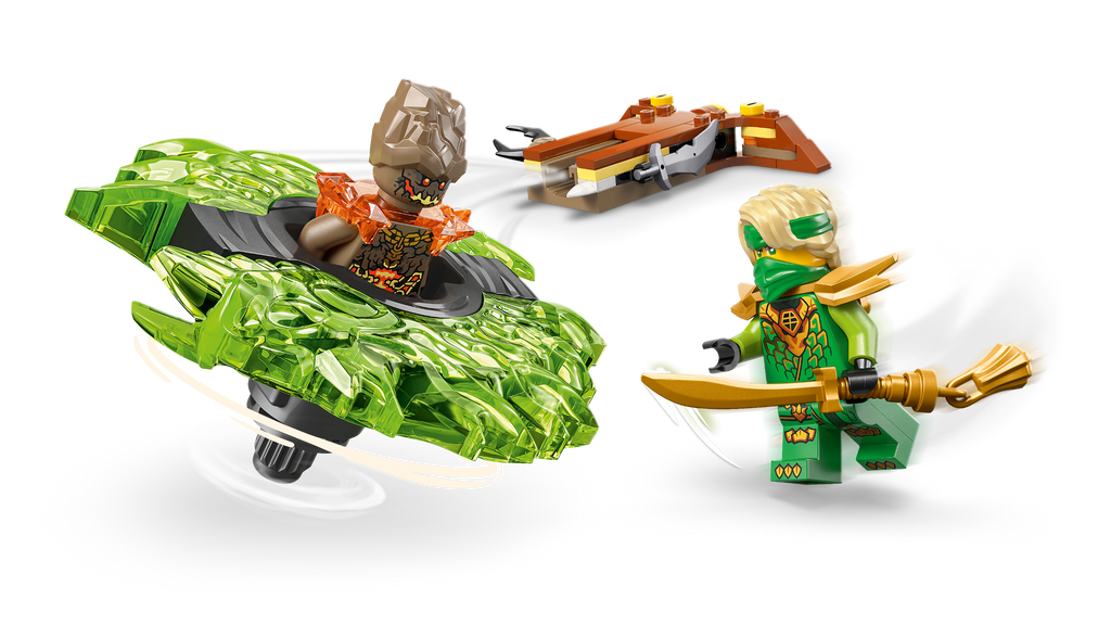 LEGO NINJAGO 71850 Lloydas prieš Žemės pabaisos suktuką