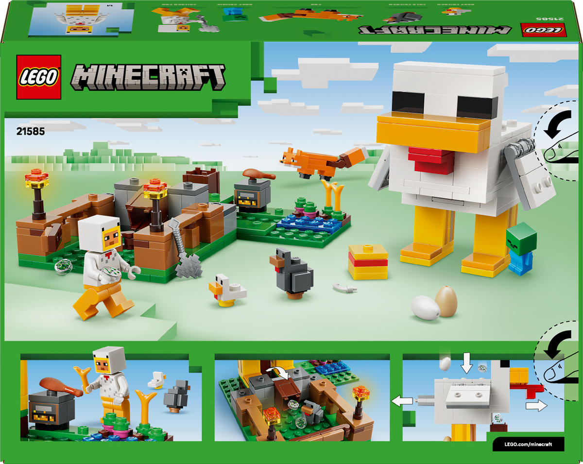 LEGO Minecraft 21585 Vištų ūkis