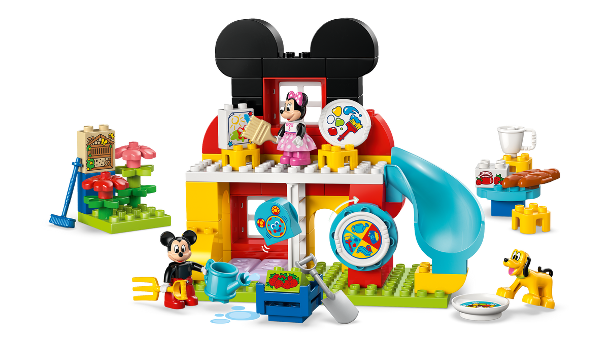 LEGO DUPLO 10465 Peliuko Mikio klubo namelis su Mine ir Plutonu