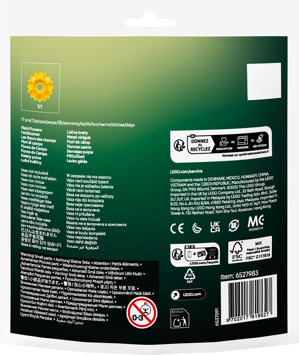 LEGO Botanicals 30701 Lauko gėlės