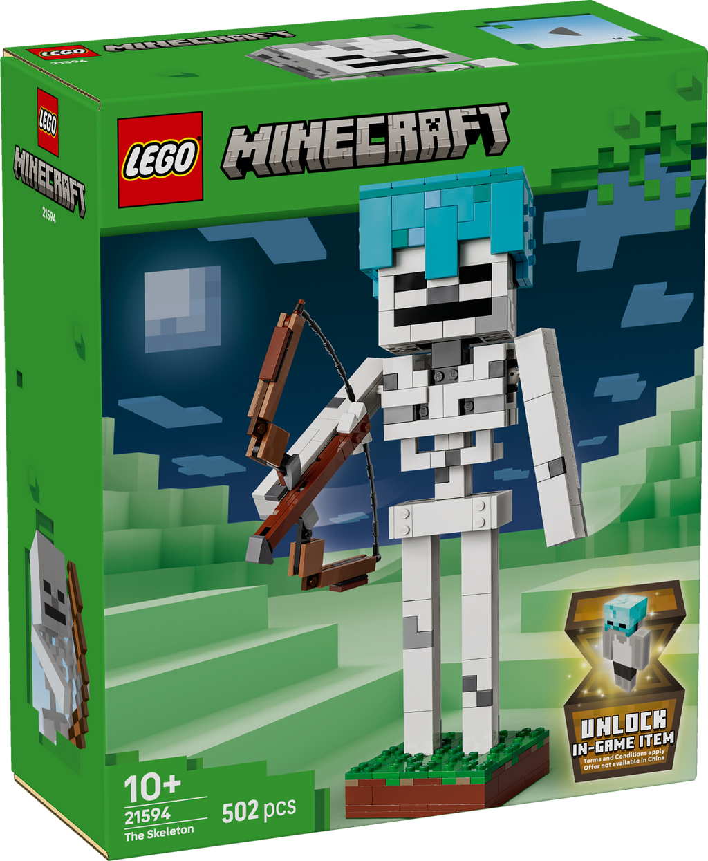 LEGO Minecraft 21594 Skeletas