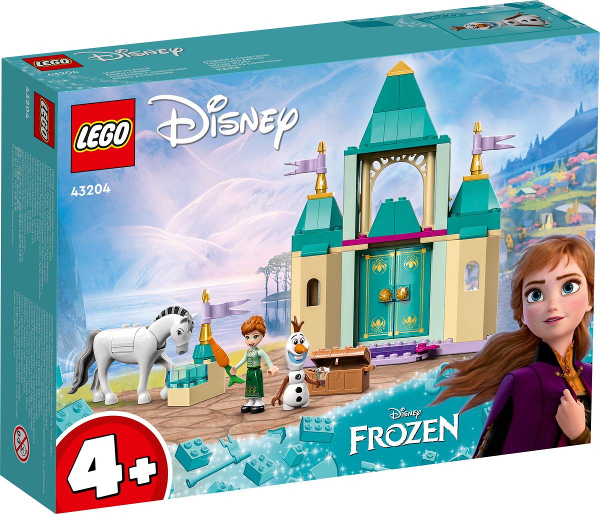 LEGO Disney 43204 Anos ir Olafo linksmybės pilyje