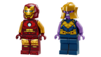 LEGO Marvel 76263 Geležinio žmogaus Halkbasteris prieš Thanosą